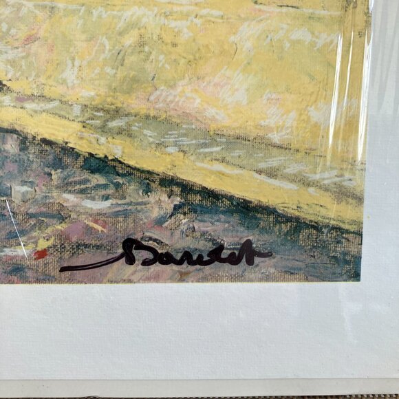 "Le Pont du Palais de Justice" by Andre Bardet Seriolithograph - Picture 4 of 8